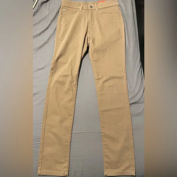 Ripzone Brown Chinos Pants 30x32 5-Pocket Slim Fit Stretch-Cotton Streetwear NWT - Picture 3 of 10